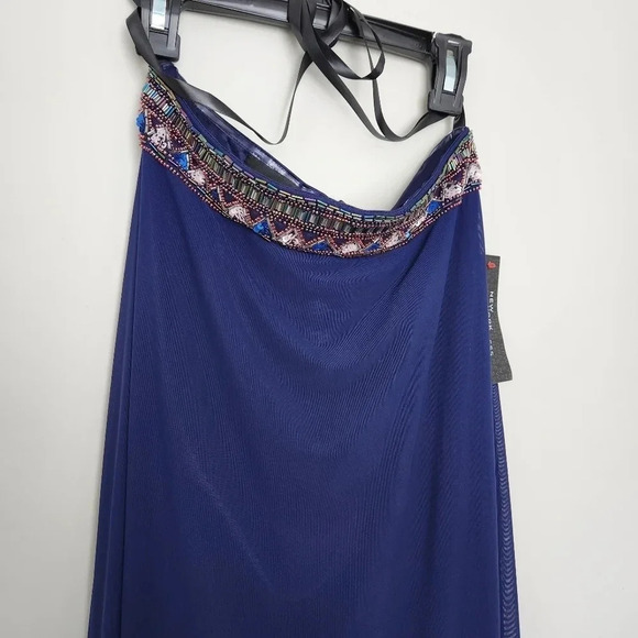 Primavera Prom Dress Size 10 NWT 2-Piece Beaded Style 1594 Midnight Couture - Picture 4 of 16